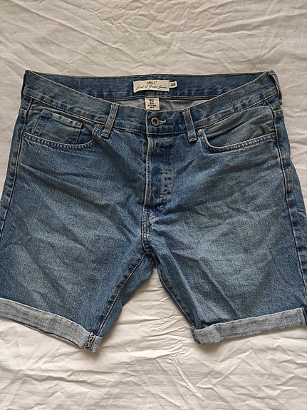 Farkkushortsit 34"