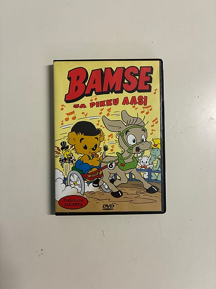 Bamse ja pikku aasi DVD lasten elokuva