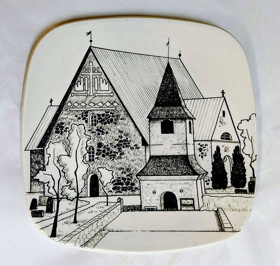 Arabia, Tove Slotte, Espoo-lautanen 1987, Espoon vanha harmaakivikirkko