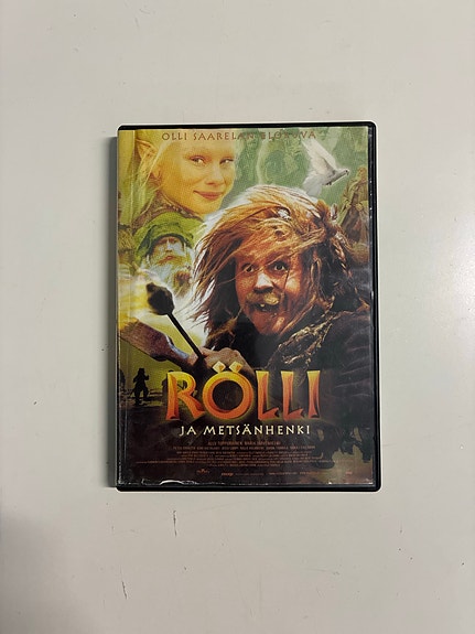Rölli ja metsänhenki DVD-elokuva