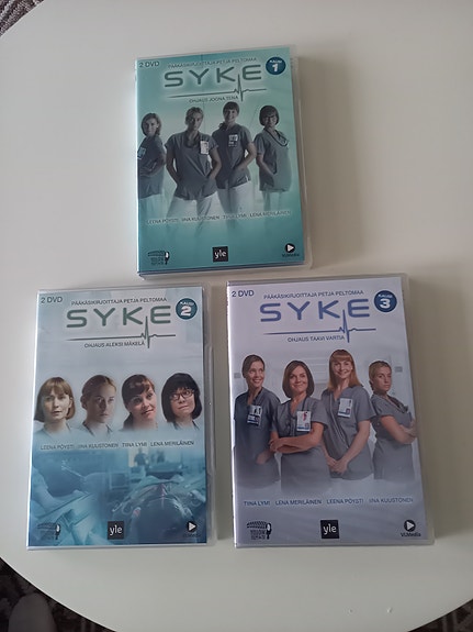 Syke tv-sarja dvd 1-3 kaudet