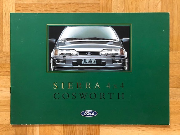Esite Ford Sierra 4x4 Cosworth vuodelta 1990 / 1991