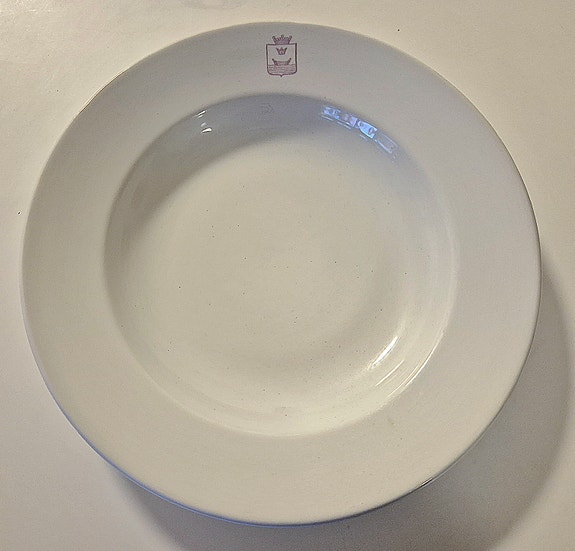 Vintage Arabia Helsinki vaakuna syvä lautanen 25cm