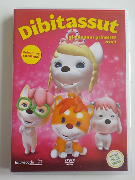 Dibitassut ja kadonnut prinsessa osa 1-DVD