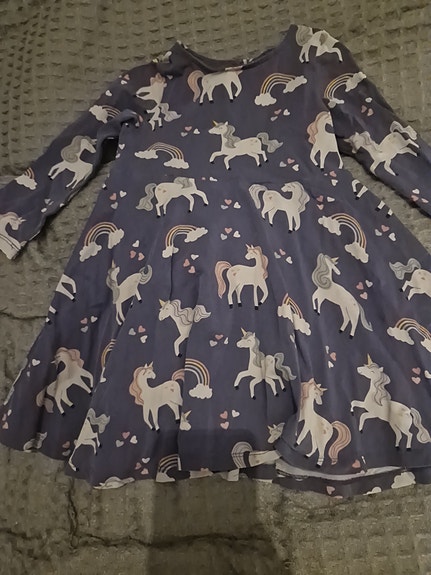 PoPin yksisarvismekko (98)