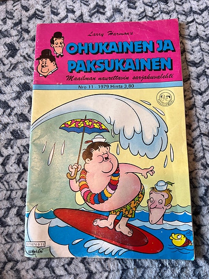 Ohukainen ja Paksukainen sarjakuvalehti nro 11 / 1979