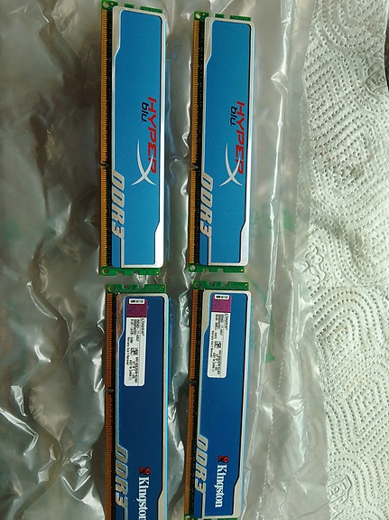 Hyperx blu ddr3 muistia