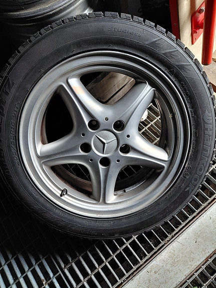 Mb 16" aluvanteet kitkarenkailla 4 kpl.