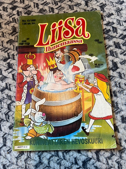 Liisa Ihmemaassa sarjakuvalehti