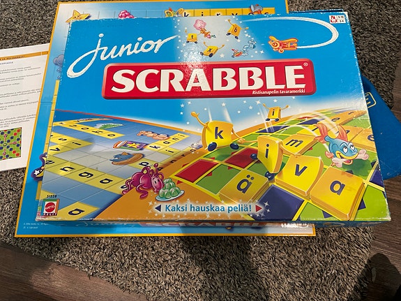 Junior Scrabble lautapeli lapsille