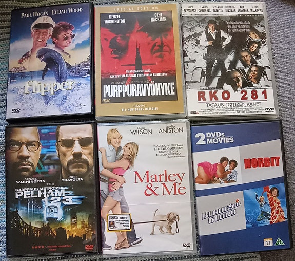 Dvd-levyt (katso lista)