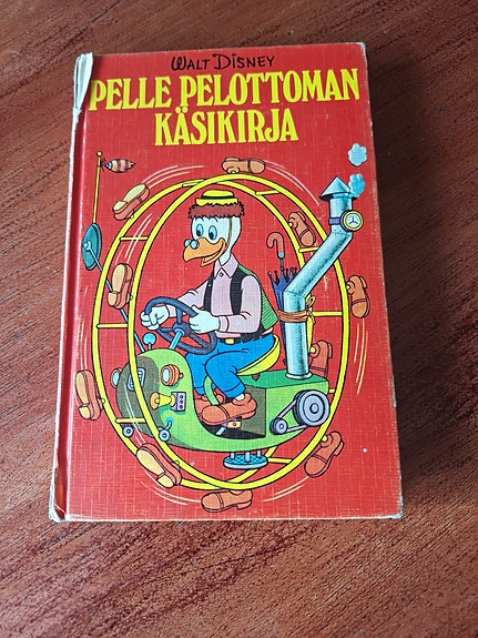 Pelle Pelottoman käsikirja Walt Disney kirja 1975
