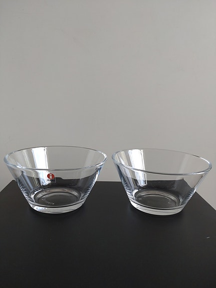 Iittala lasikulhot