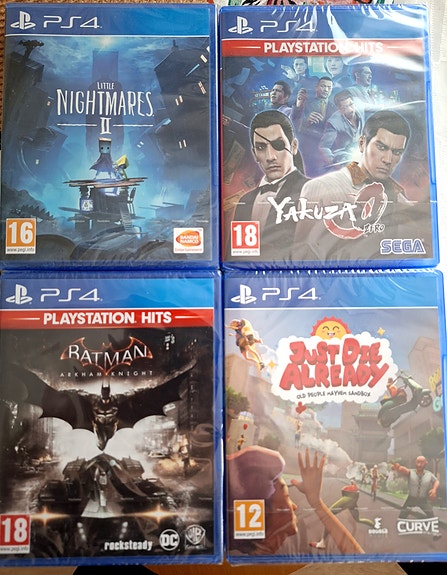 NEW PS4 games PS4 pelit