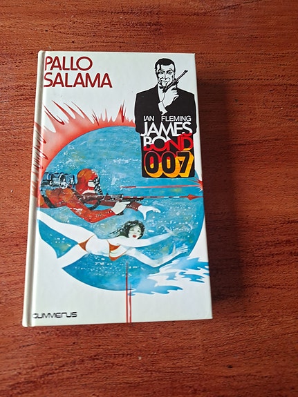 Ian Fleming James Bond 007 Pallo salama kovakantinen kirja