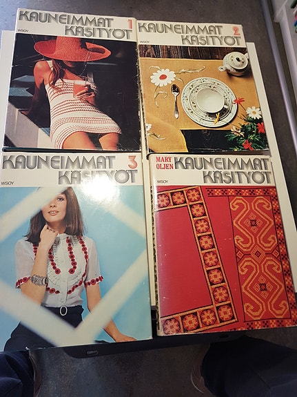 Kauneimmat käsityöt 1-3 + Mary Oljen kauneimmat käsityöt