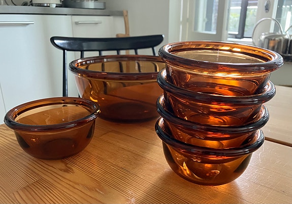 Nuutajärven ruskeat Luna kulhot