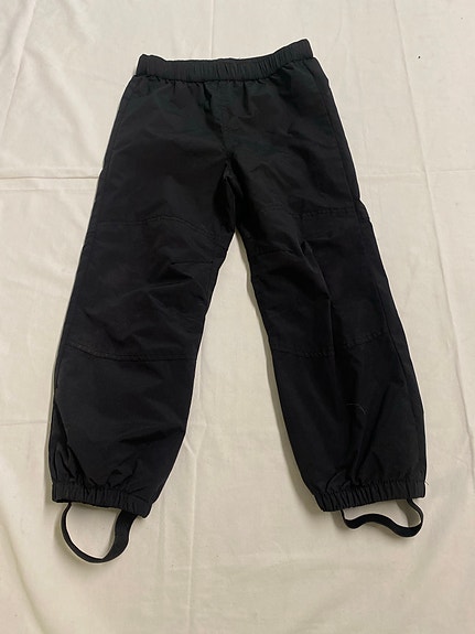 Välikausihousut 116 cm, musta unisex