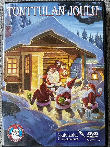 Joulupukki ja tontut DVD-joululevy
