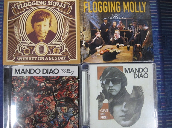 Flogging Molly, Mando Diao, Pee Ping Tom, Athlete, Phoenix, Sin Alley, Largo