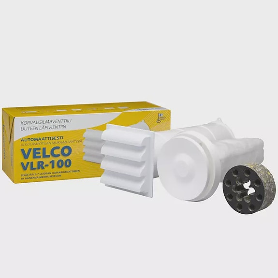 Korvausilmaventtiili VELCO VLR-100