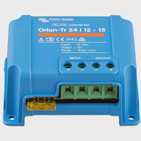 Victron Orion jännitteenmuunnin 24V->12V 15A