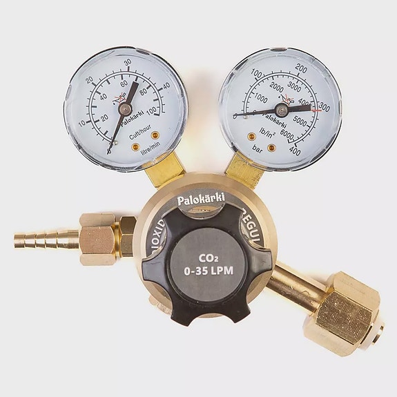 Kaasuvirtaussäädin hiilidioksidille CO2