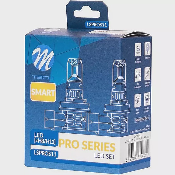LED-polttimo Pro Smart H11 12V 2kpl