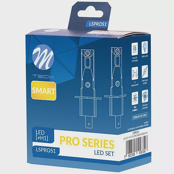 LED polttimo Pro Smart H1 12V 2kpl
