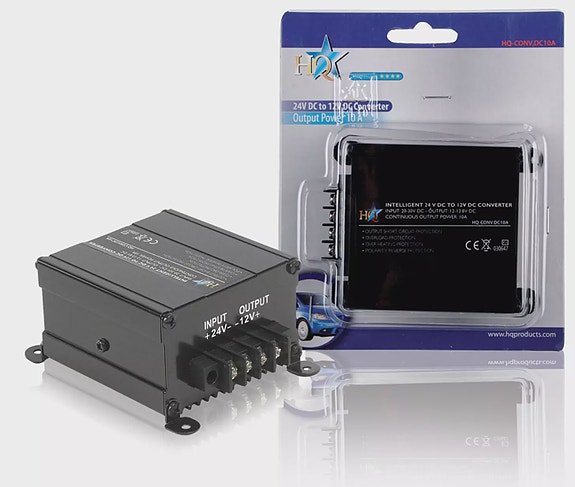Muunnin 24V -> 12V 120W jännitemuuntaja