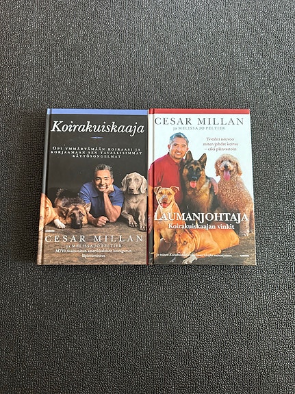 Cesar Millan koirakirjat Koirakuiskaaja ja Laumanjohtaja