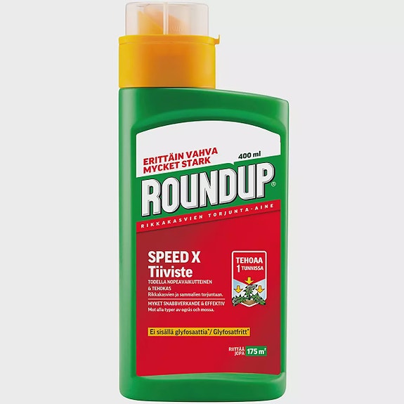 Roundup Speed X 400ml rikkakasvien torjunta-aine tiiviste