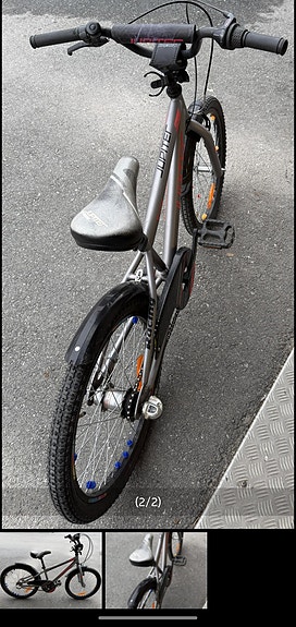 Jupiter polkupyörä 20" 3 vaihdetta