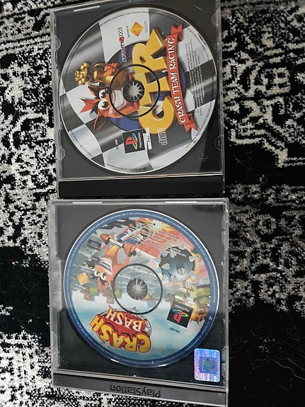 Ps1 crash bash ja crash team racing