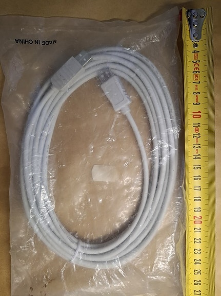 USB-A-A jatkokaapeli 5m