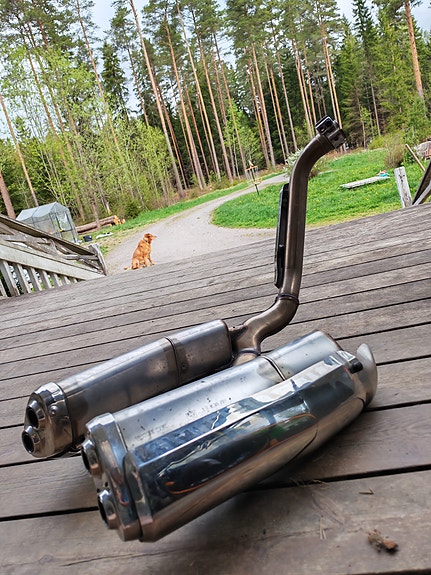 Honda VFR 800 vtec 2006 Moottoripyörän pakoputkisto