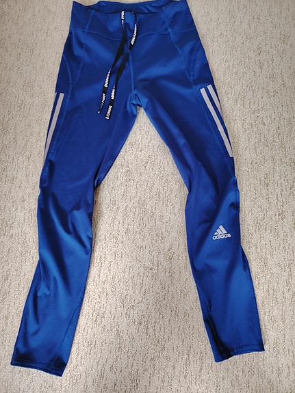 Adidas juoksutrikoot S sininen