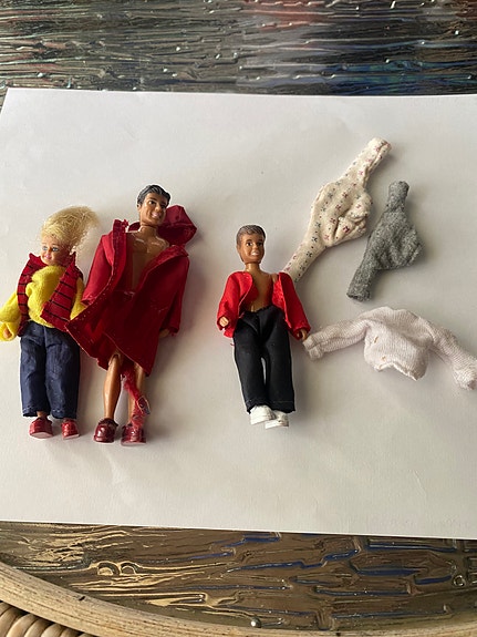 Lundby nukkekodin nuket