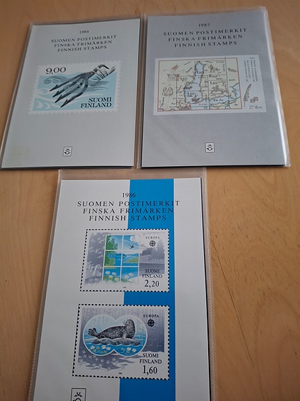 Suomen Postimerkit Vuosilajitelmat 1984.....