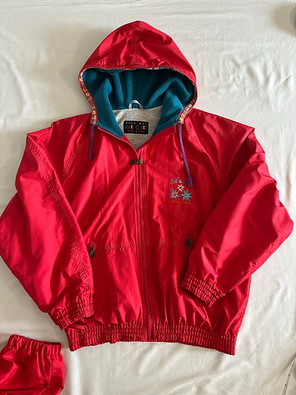 80-luvun / 90-luvun vintage ulkoilusetti (Takki & Housut) unisex