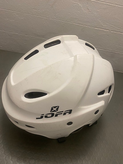 Jofa jääkiekkokypärä valkoinen