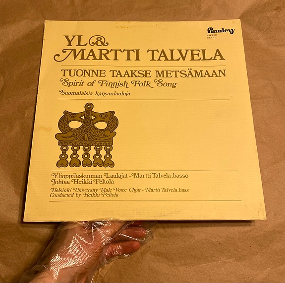 Ylioppilaskunnan Laulajat & Martti Talvela – Tuonne Taakse Metsämaan LP