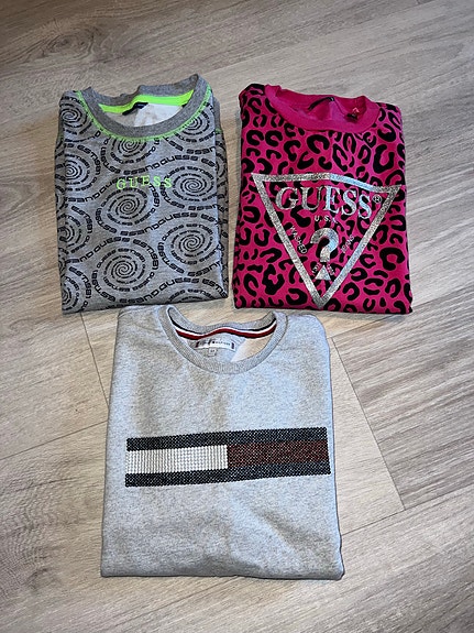 Guess ja Tommy Hilfiger paidat, 164