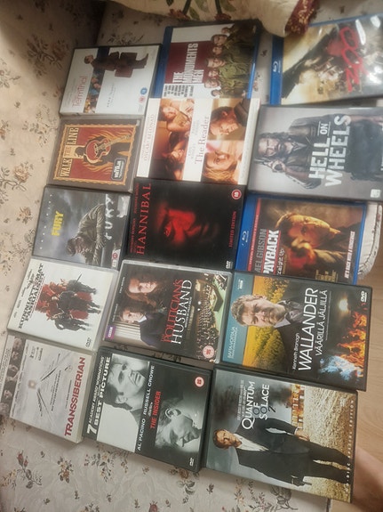 Dvd/blu ray elokuvia