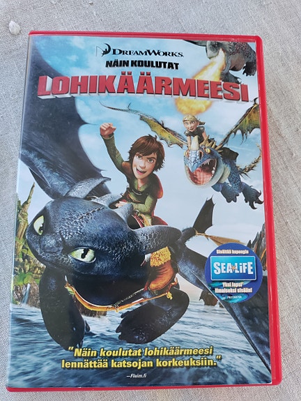 Näin koulutat lohikäärmeesi DVD-elokuva