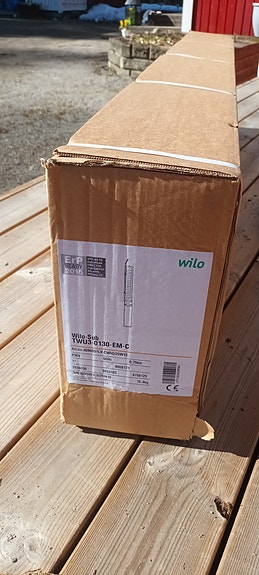 Porakaivopumppu Wilo