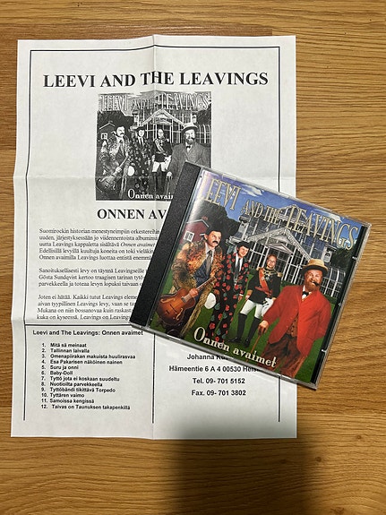 Onnen avaimet Promo CD - Leevi and the Leavings