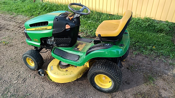 John Deere ajoleikkuri vihreä keltainen