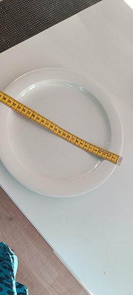 Arabia Arctica valkoinen lautanen 26 cm