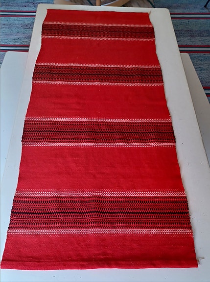 Vanha seinävaate raanu